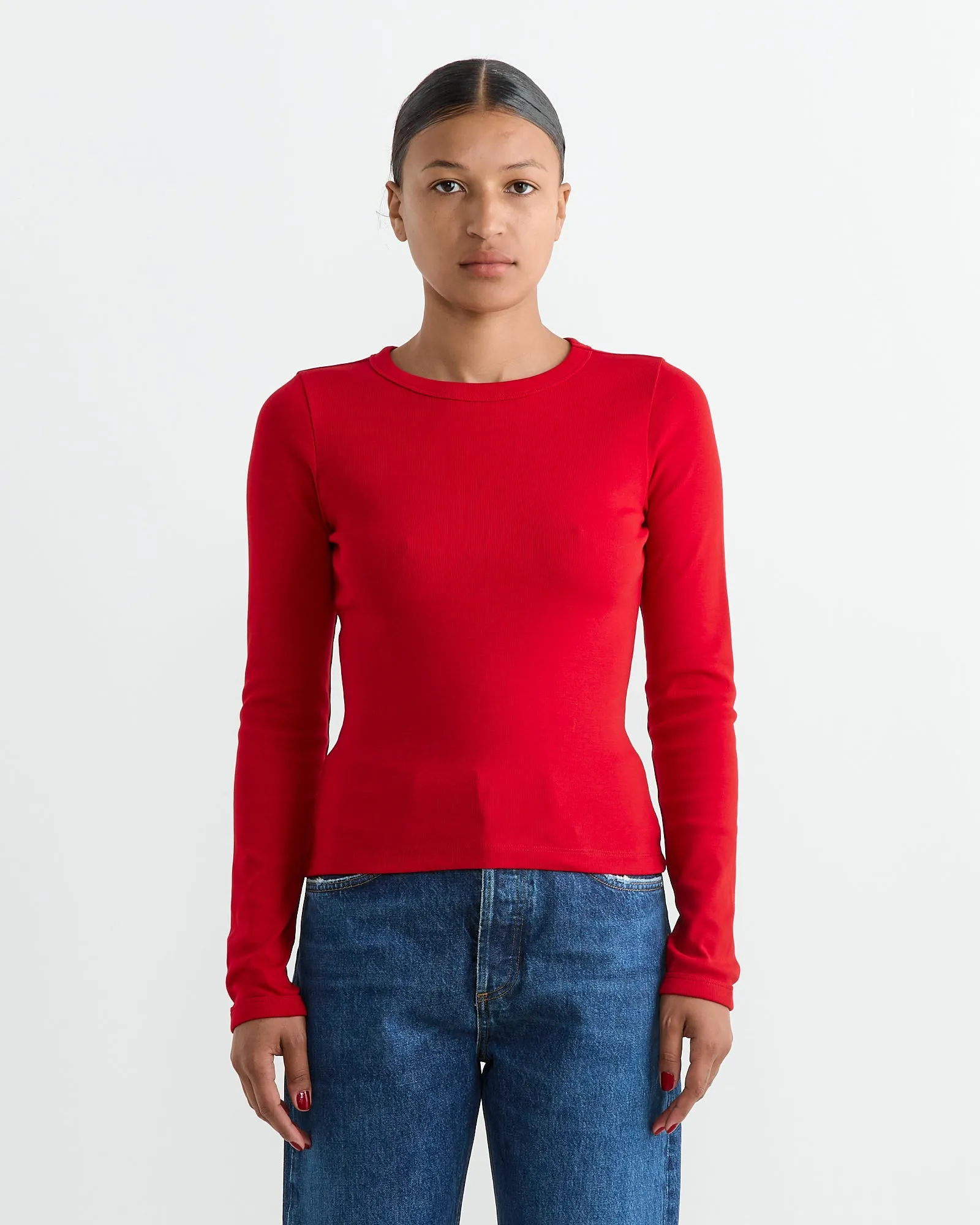 Max Tee in Red sold by Mohawk General Store