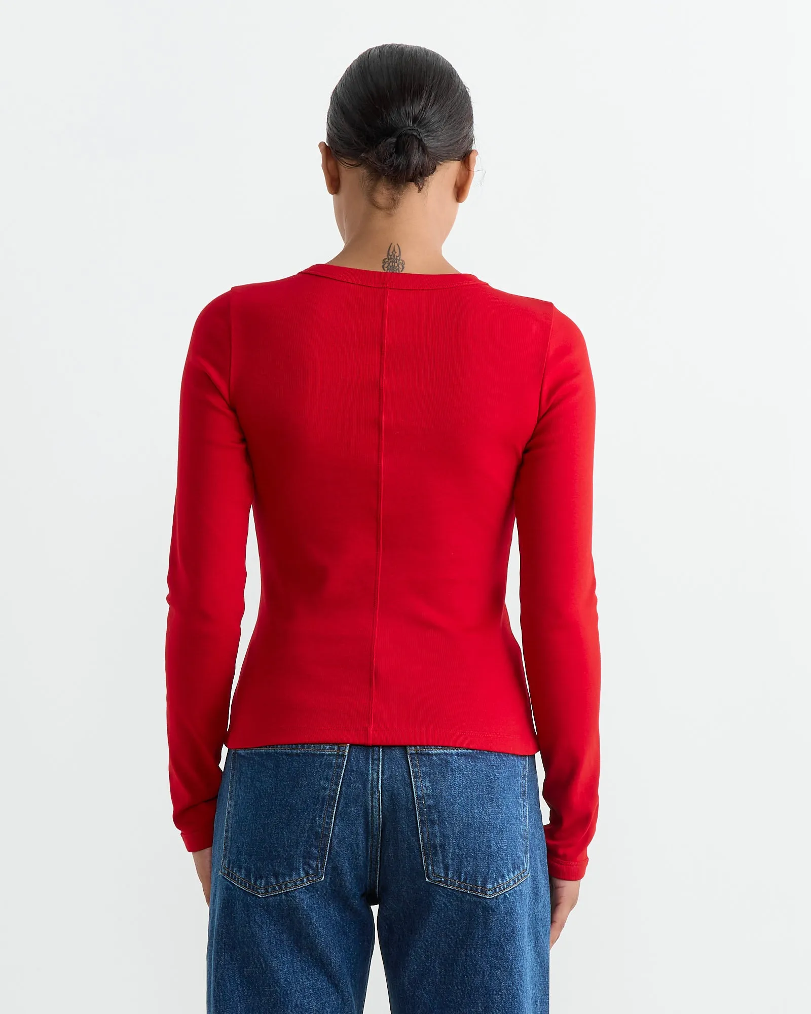 Max Tee in Red sold by Mohawk General Store product image thumbnail 4