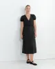 Pinched Dress in Black sold by Mohawk General Store
