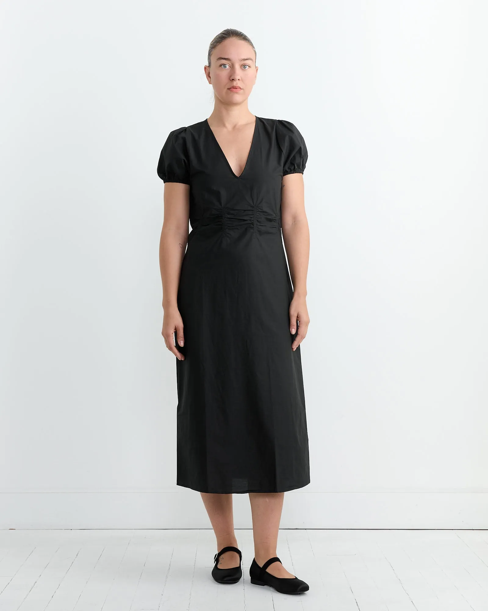 Pinched Dress in Black sold by Mohawk General Store