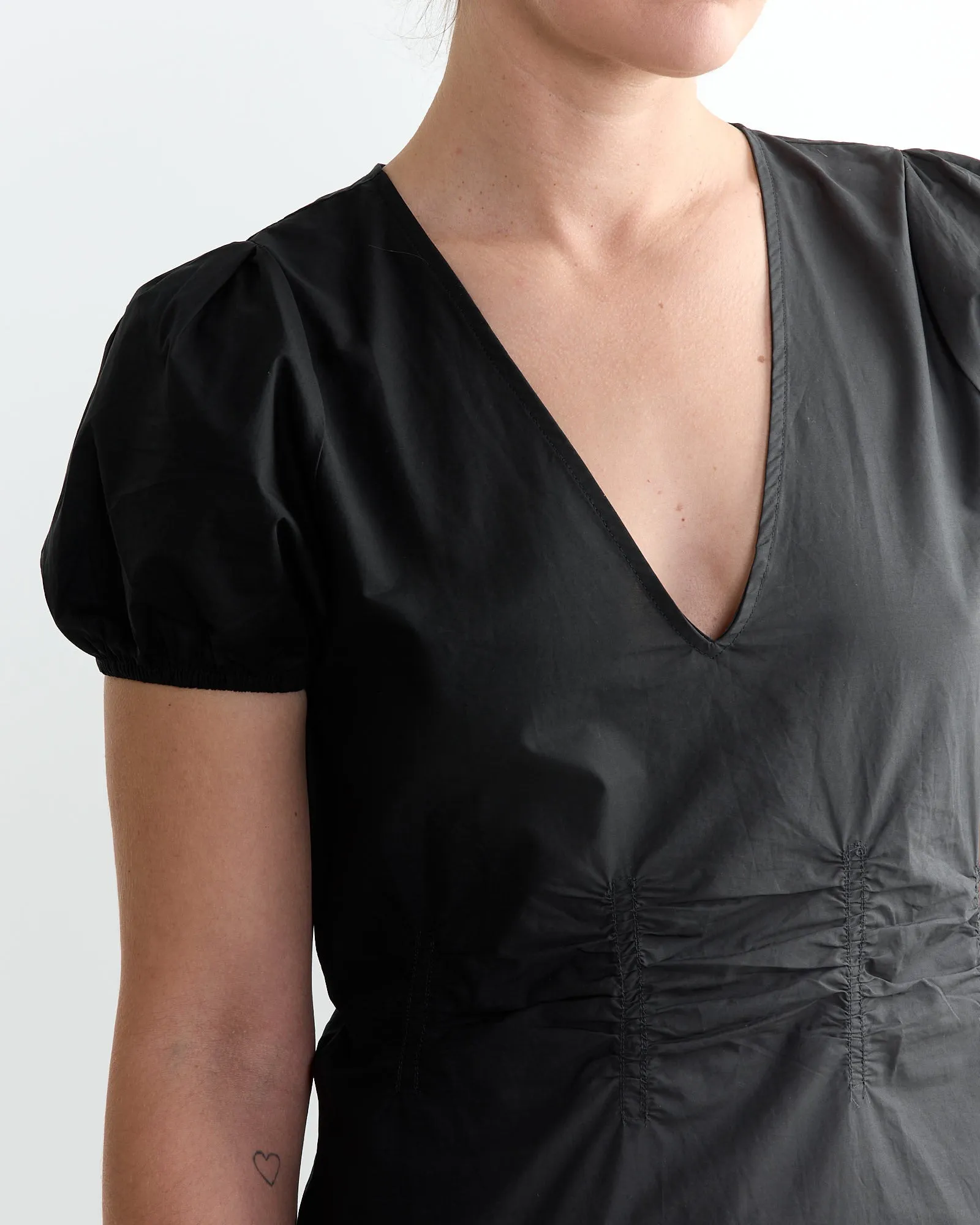 Pinched Dress in Black sold by Mohawk General Store product image thumbnail 3
