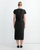 Pinched Dress in Black sold by Mohawk General Store