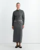 Faye Cropped Checkered Jacket in Grey sold by Mohawk General Store