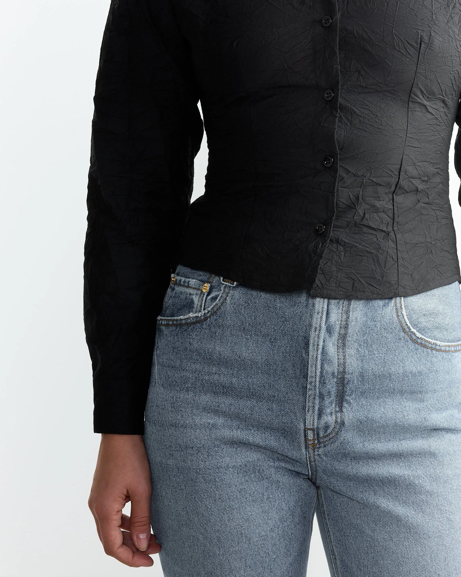 Magalita Shirt in Black sold by Mohawk General Store product image thumbnail 4