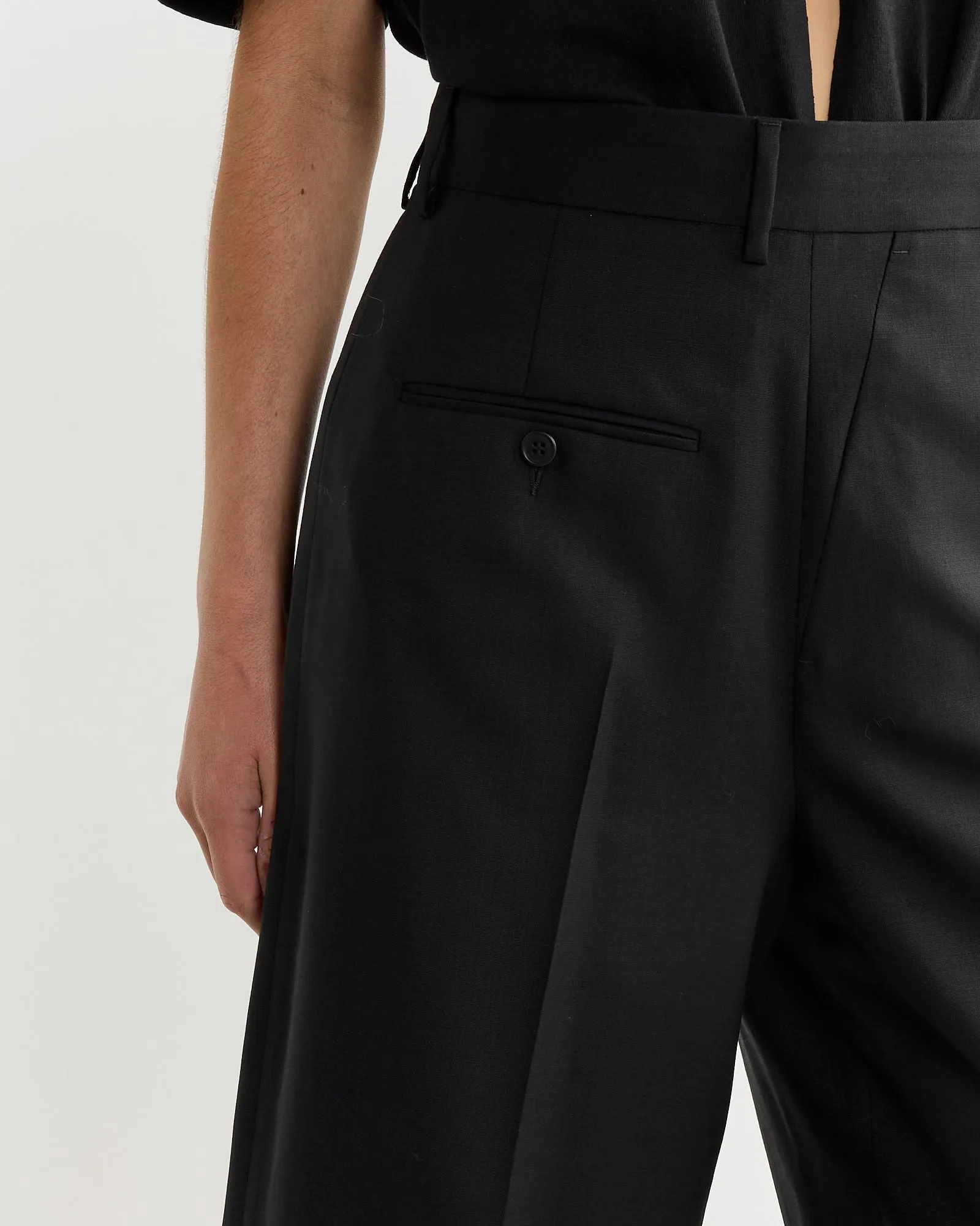 Twisted Tailored Shorts in Black sold by Mohawk General Store product image thumbnail 4
