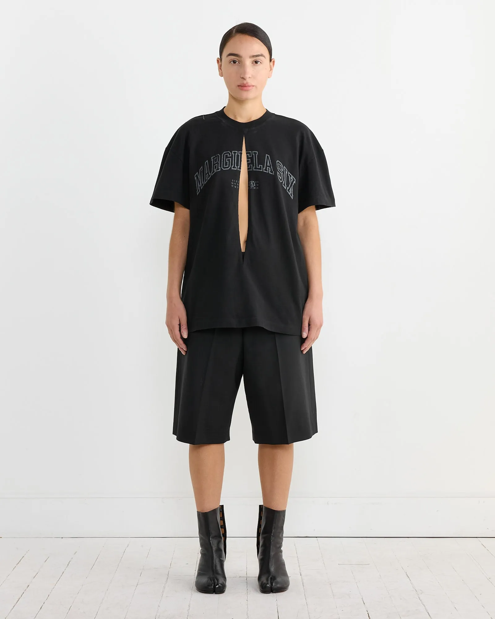 Twisted Tailored Shorts in Black sold by Mohawk General Store product image thumbnail 2