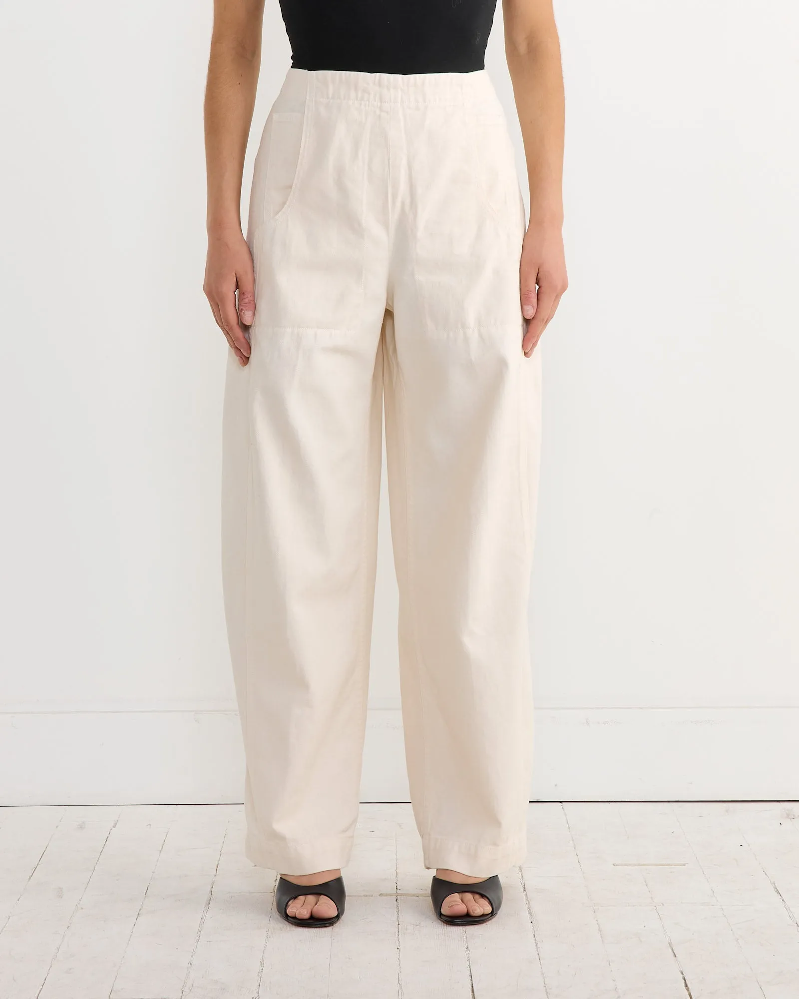 Tany Pant in Cream sold by Mohawk General Store