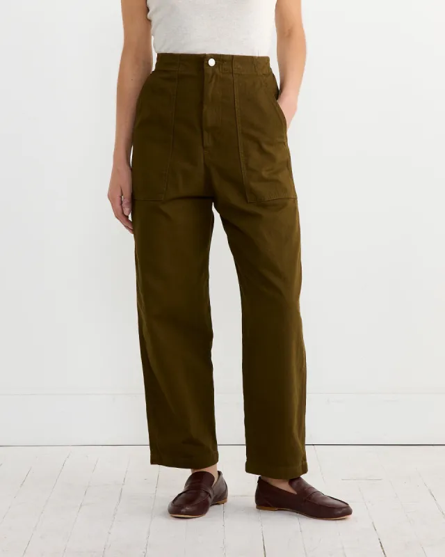 Painter Pant in Dark Olive sold by Mohawk General Store