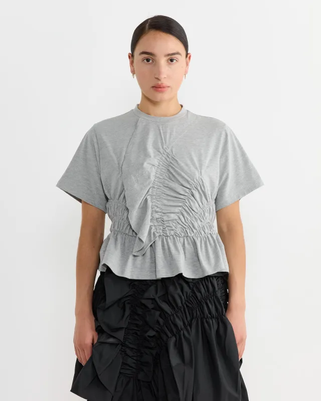 Ace Top in Grey Melange made by Cecilie Bahnsen