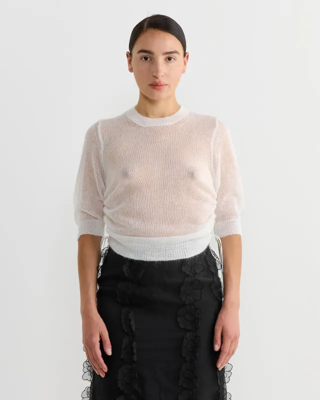 Videl Top in White sold by Mohawk General Store