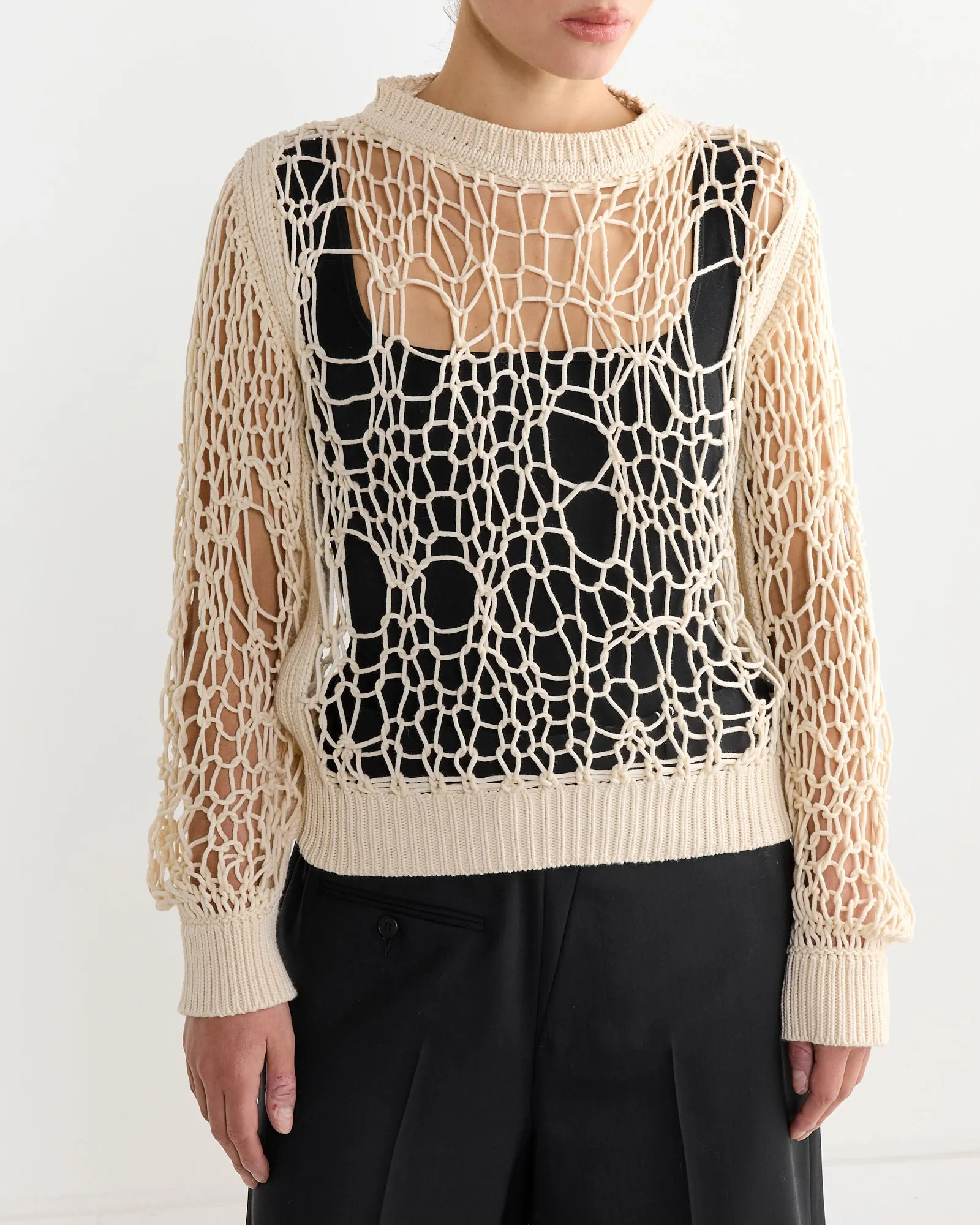 Crewneck in Cream/Beige sold by Mohawk General Store product image thumbnail 3