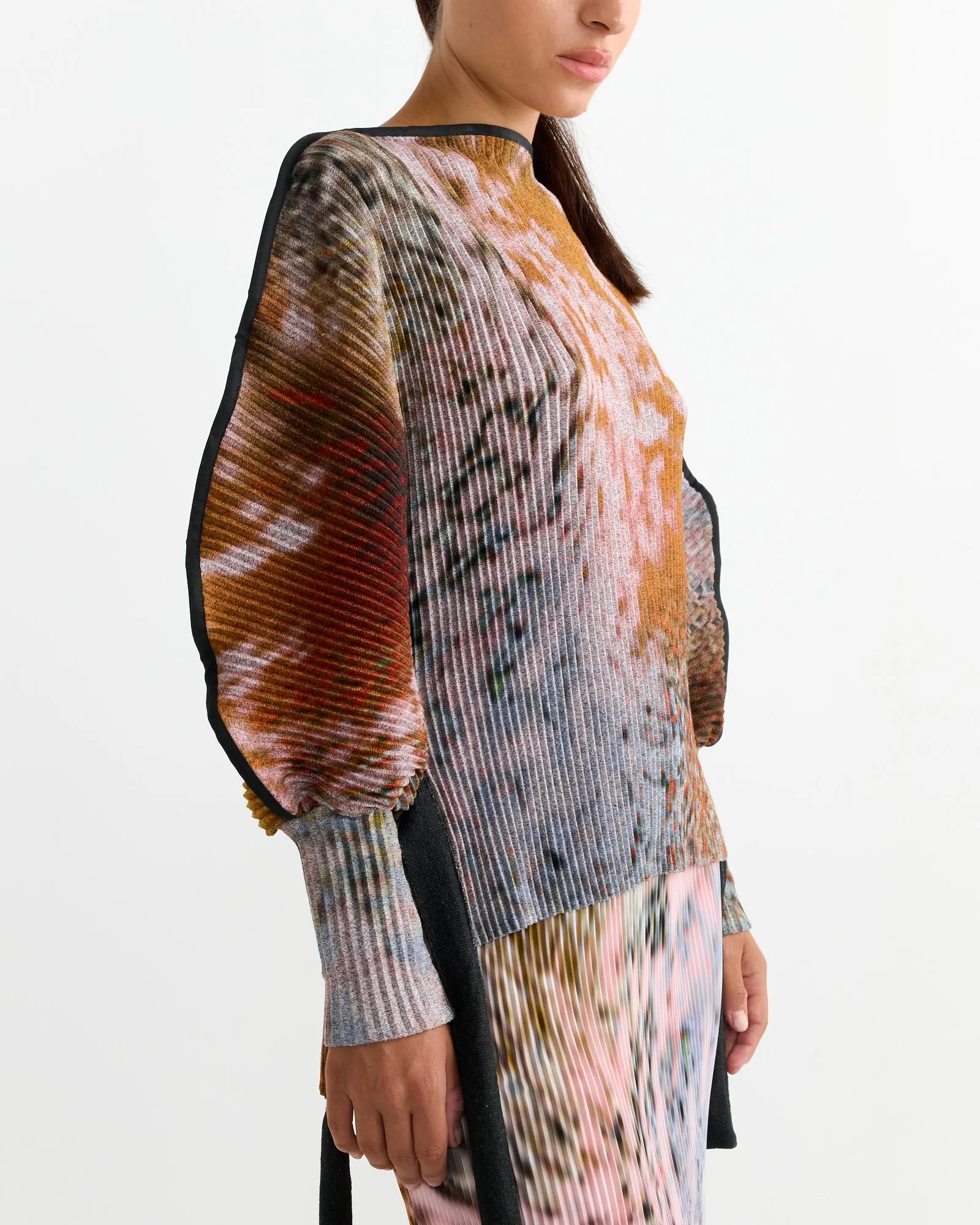 Ferdinand Pleated Knit Top in Zabel sold by Mohawk General Store product image thumbnail 4