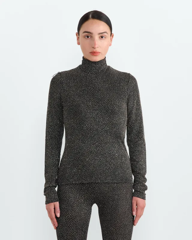 Rodin Blouse in Black/Gold sold by Mohawk General Store