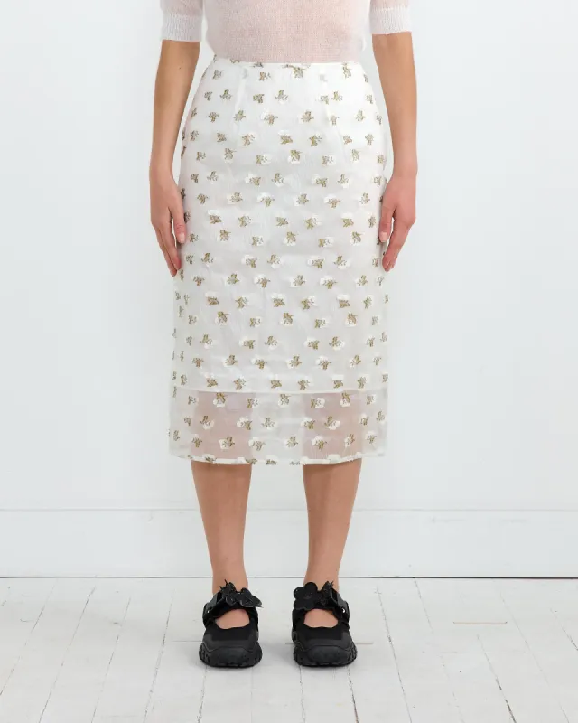 Allegra Skirt in Clear/Olive sold by Mohawk General Store