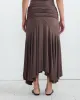 Fortuna Midi Skirt in Brown sold by Mohawk General Store