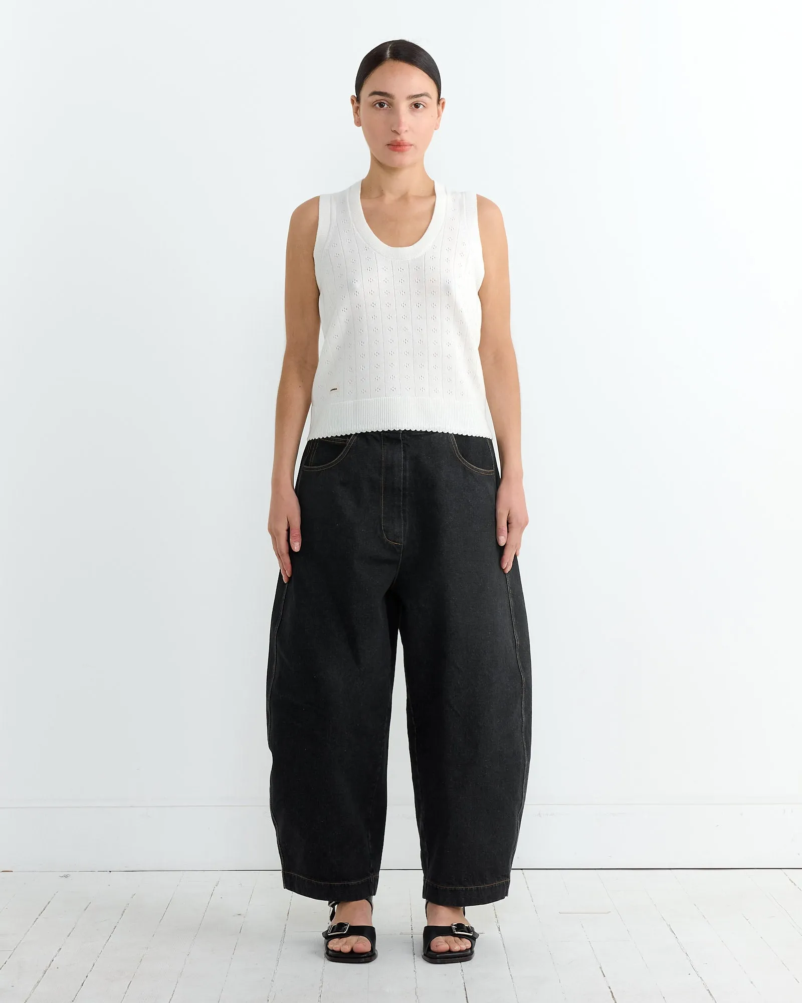 Tank Top Pointelle in Garza sold by Mohawk General Store product image thumbnail 2