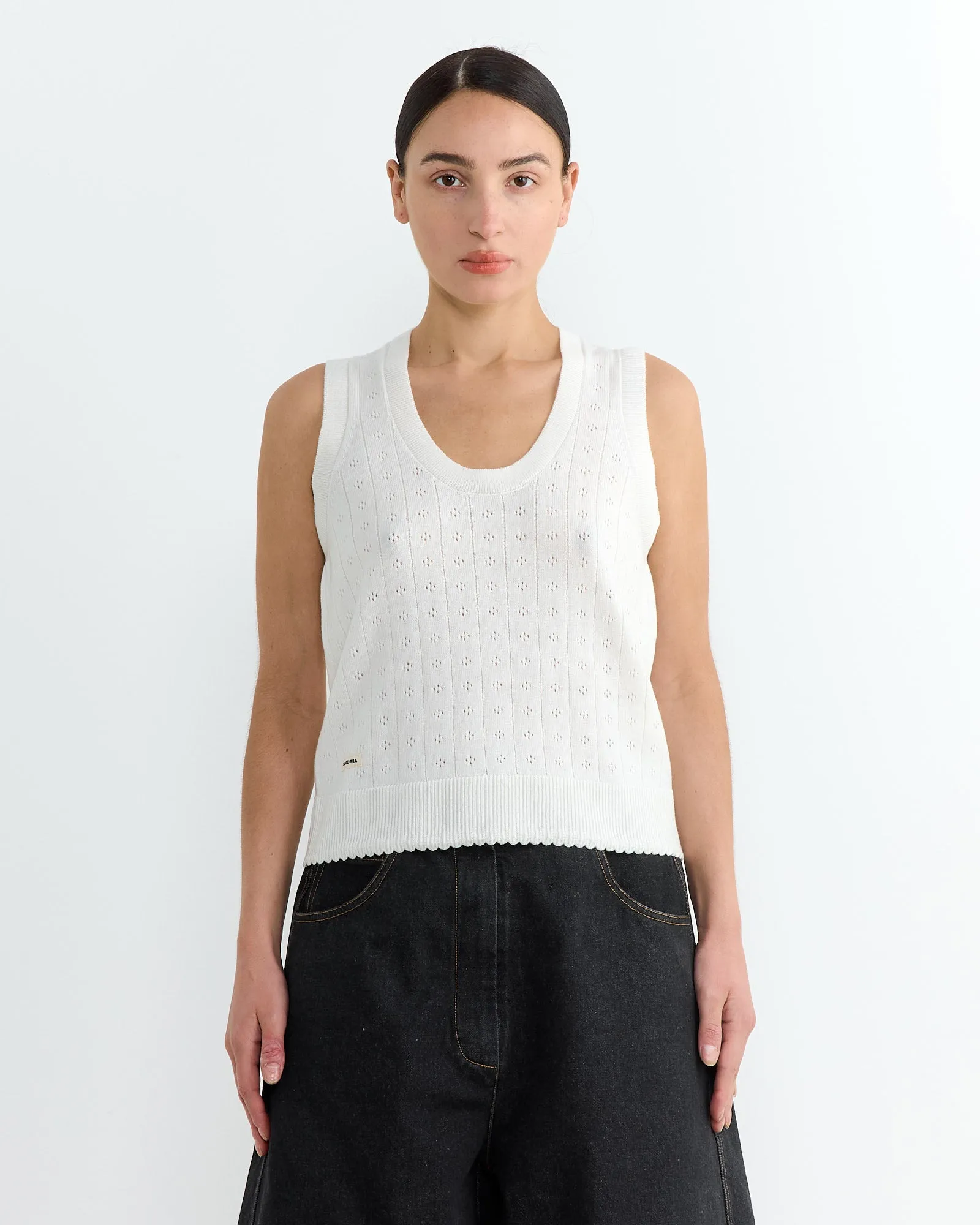 Tank Top Pointelle in Garza sold by Mohawk General Store