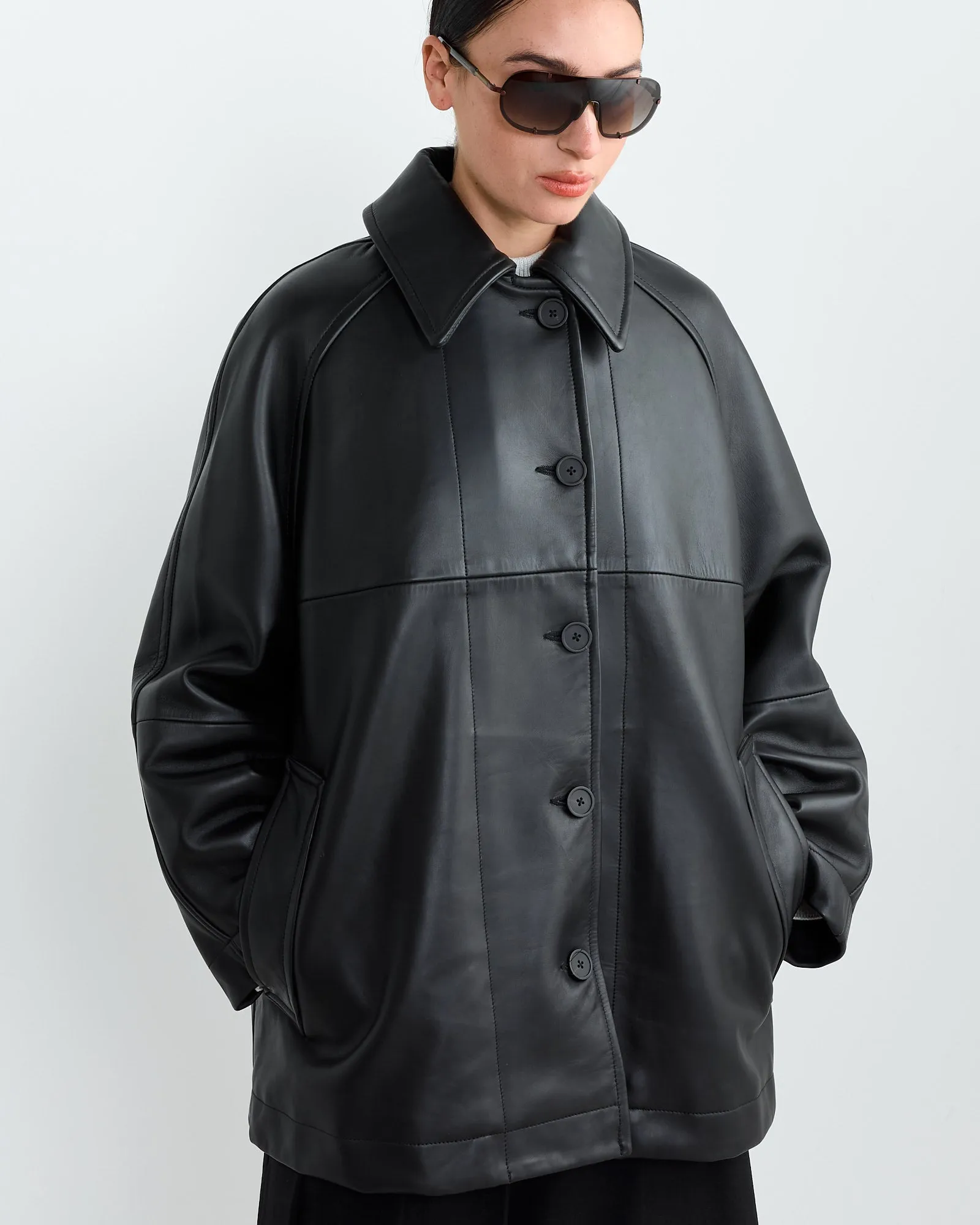 Ridger Leather Jacket in Black sold by Mohawk General Store product image thumbnail 4