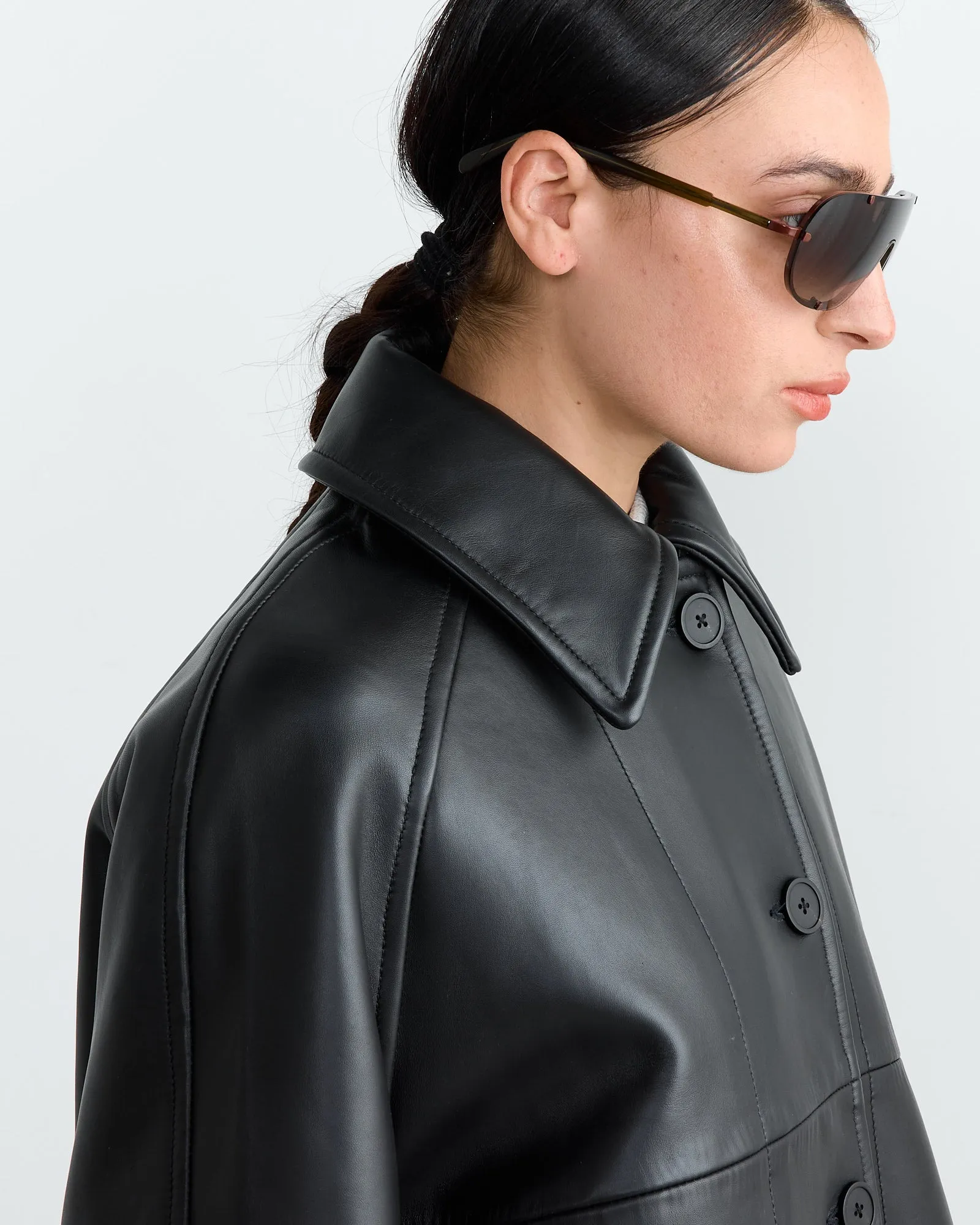 Ridger Leather Jacket in Black sold by Mohawk General Store product image thumbnail 3