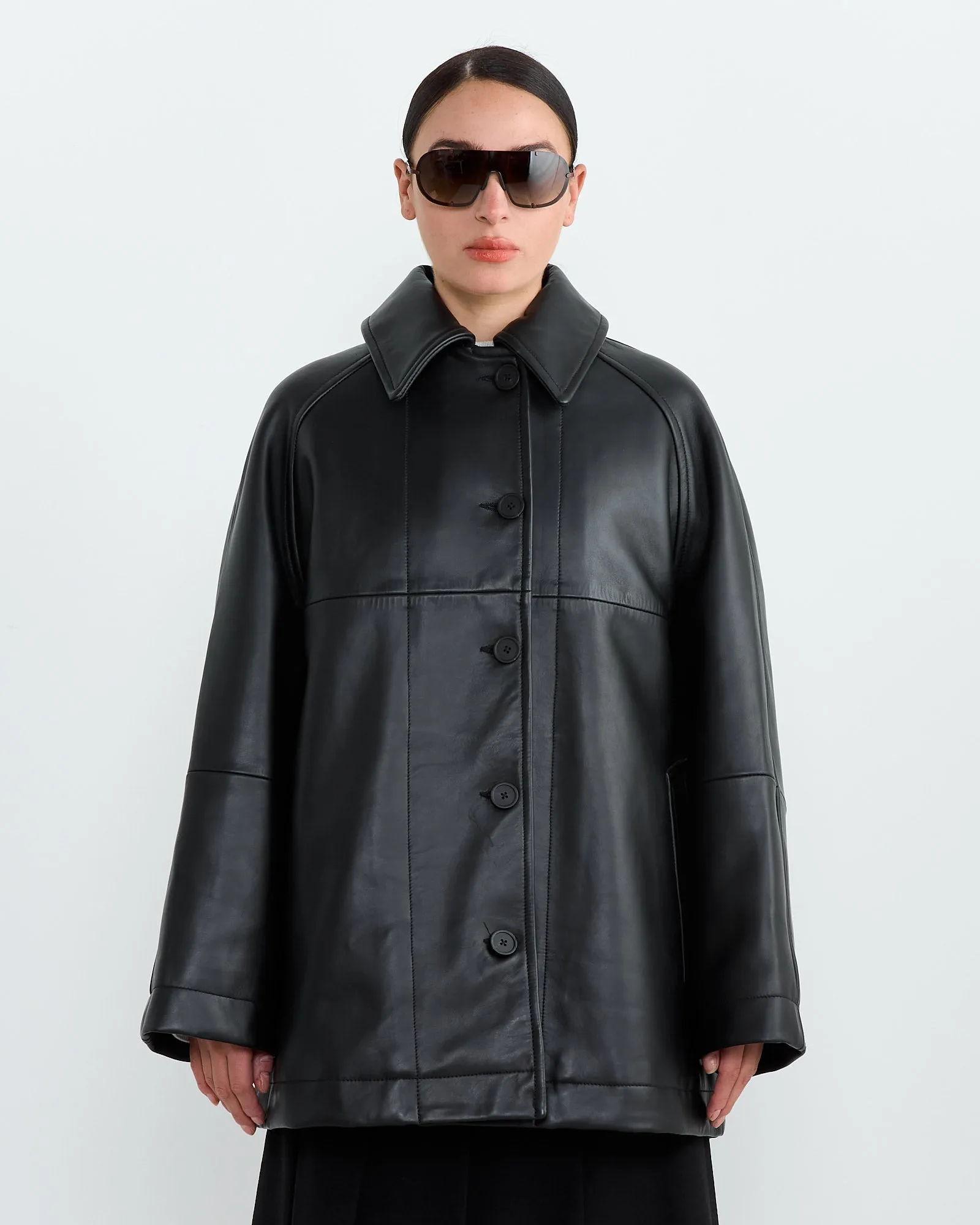 Ridger Leather Jacket in Black sold by Mohawk General Store