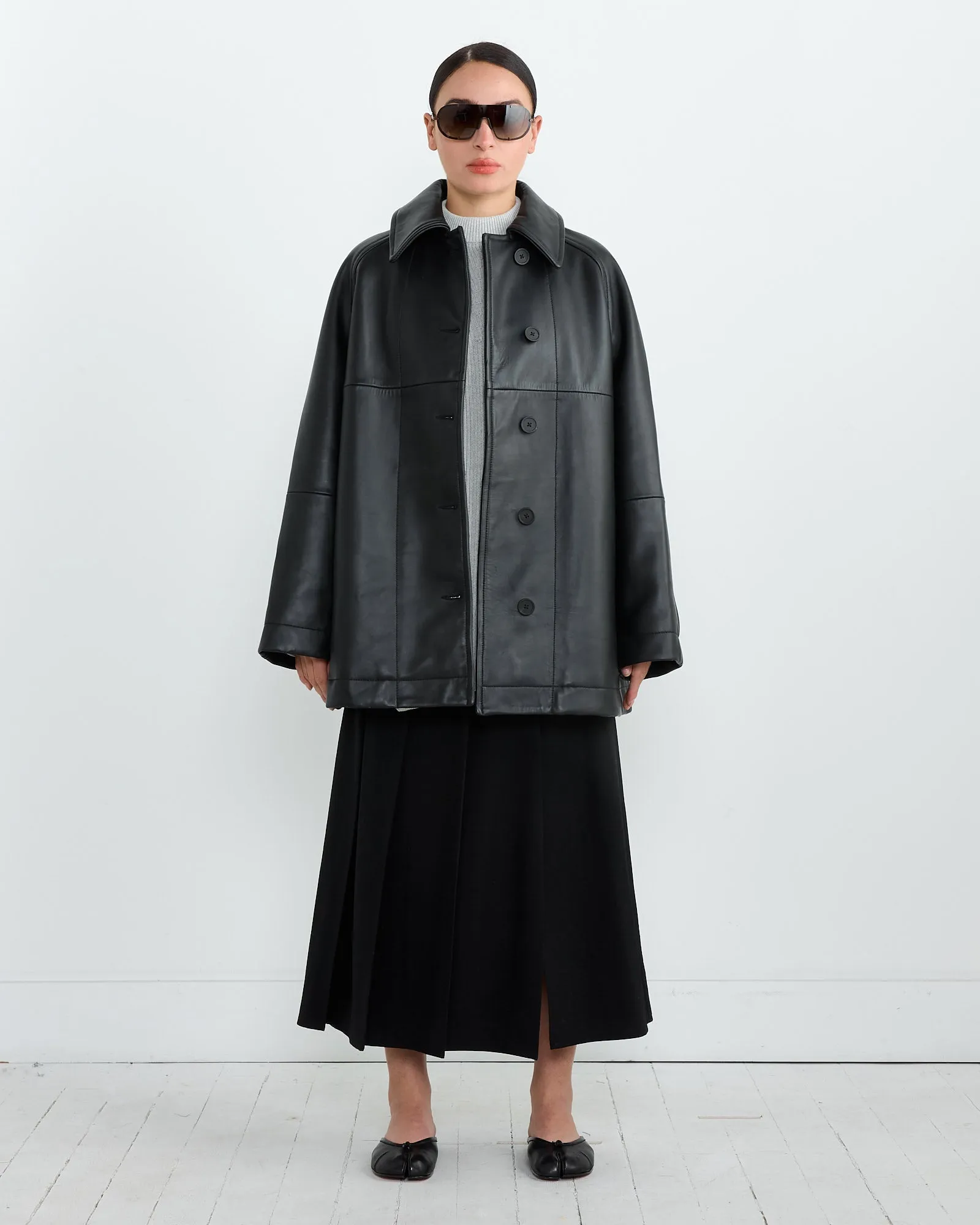 Ridger Leather Jacket in Black sold by Mohawk General Store product image thumbnail 2