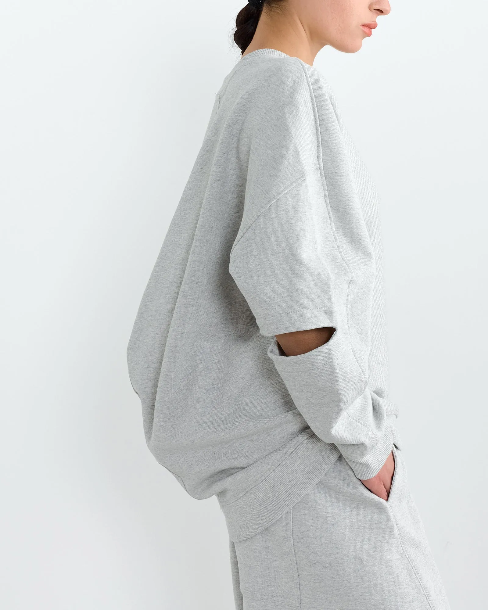 Cocoon Crewneck Sweatshirt in Heather Grey sold by Mohawk General Store product image thumbnail 3