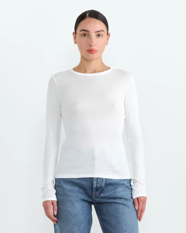 Olivia Tee in White sold by Mohawk General Store