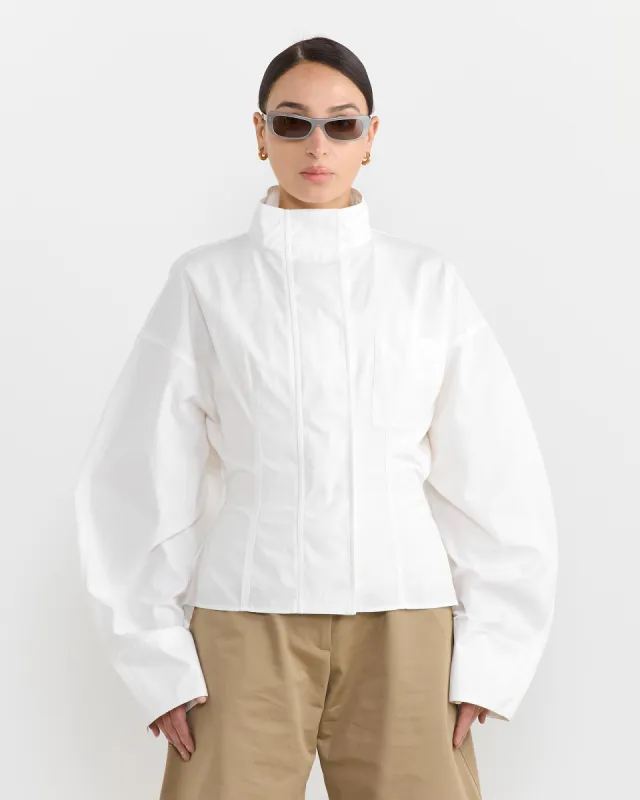 La Chemise Ciro Shirt in White sold by Mohawk General Store