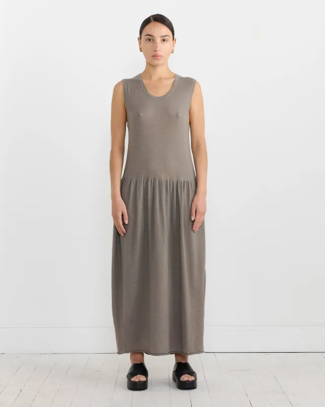 Balloon Slip Dress in Concrete sold by Mohawk General Store