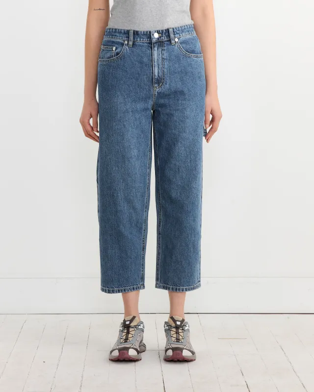 Spring Slouchy Cargo Jean in Classic Blue sold by Mohawk General Store