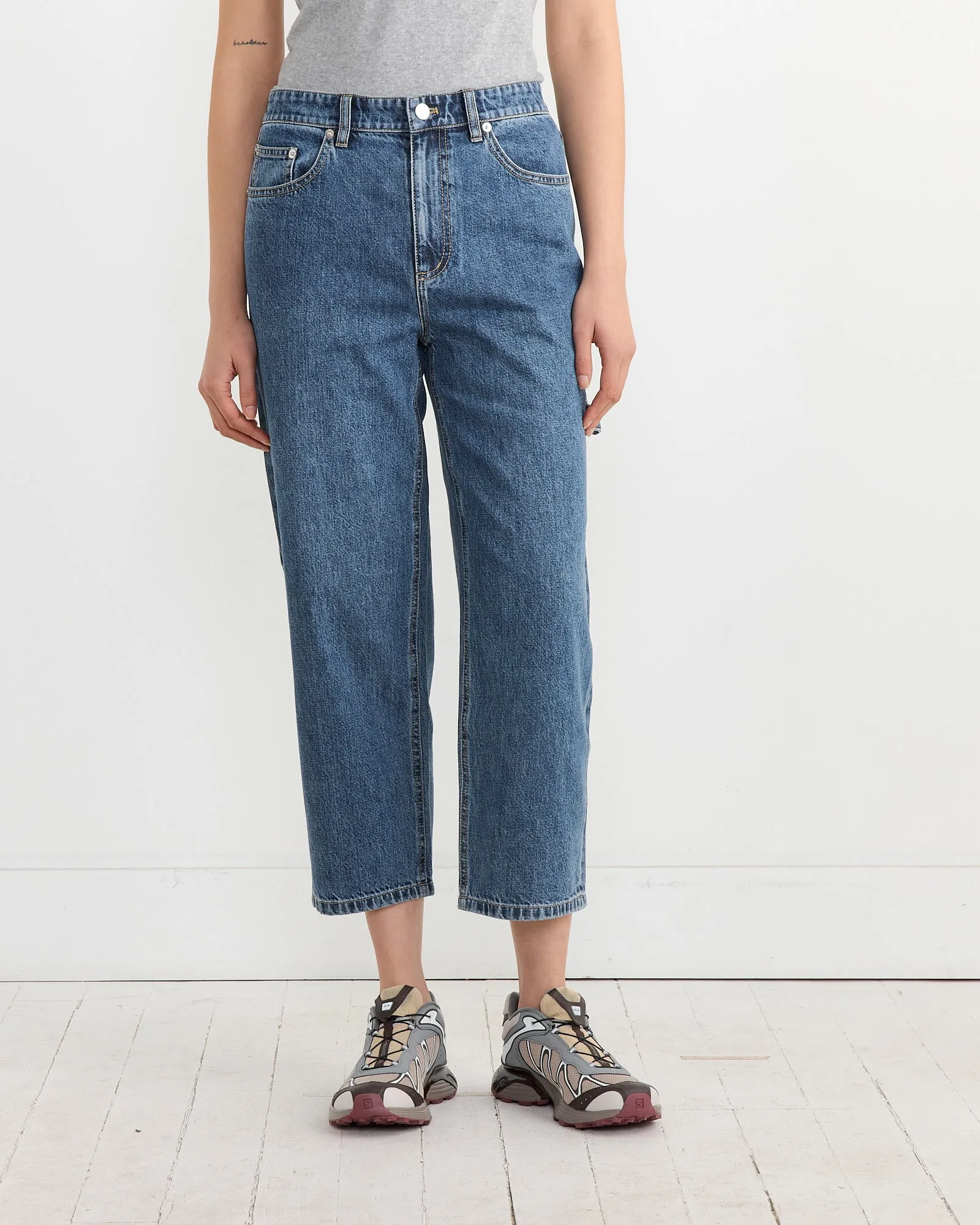 Spring Slouchy Cargo Jean in Classic Blue sold by Mohawk General Store product image thumbnail 2