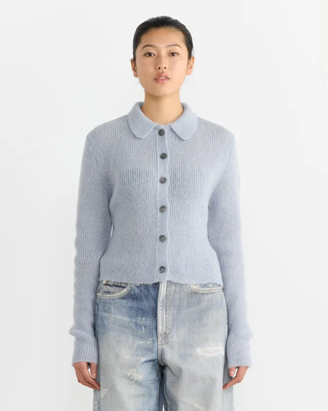 Mazzy Polo in Livid Blue sold by Mohawk General Store