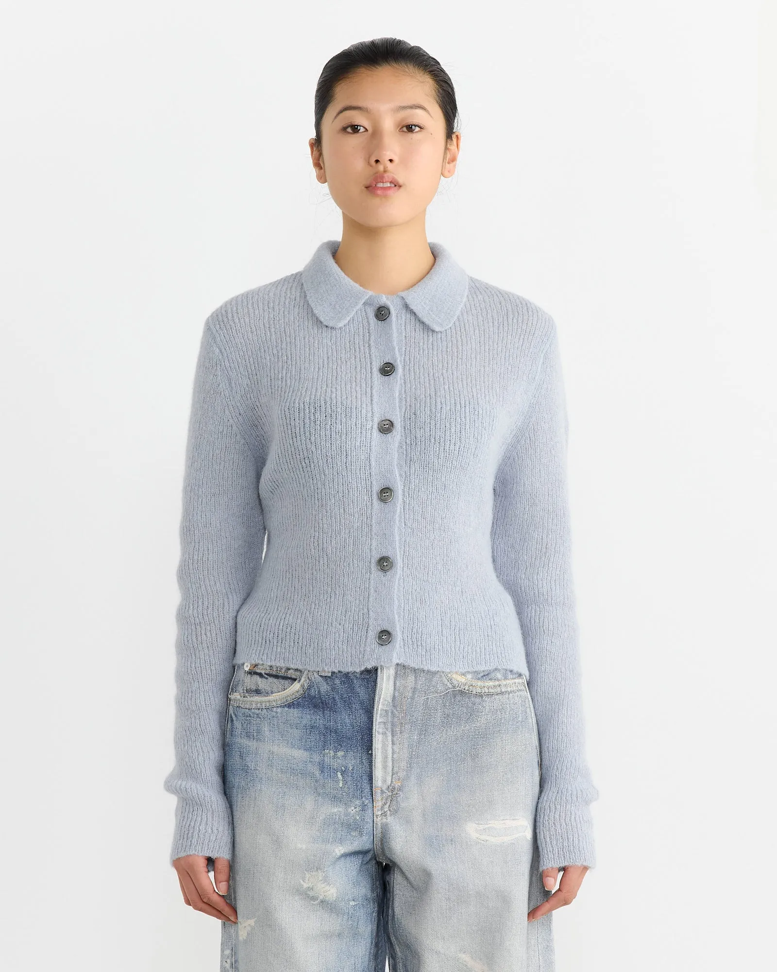 Mazzy Polo in Livid Blue sold by Mohawk General Store