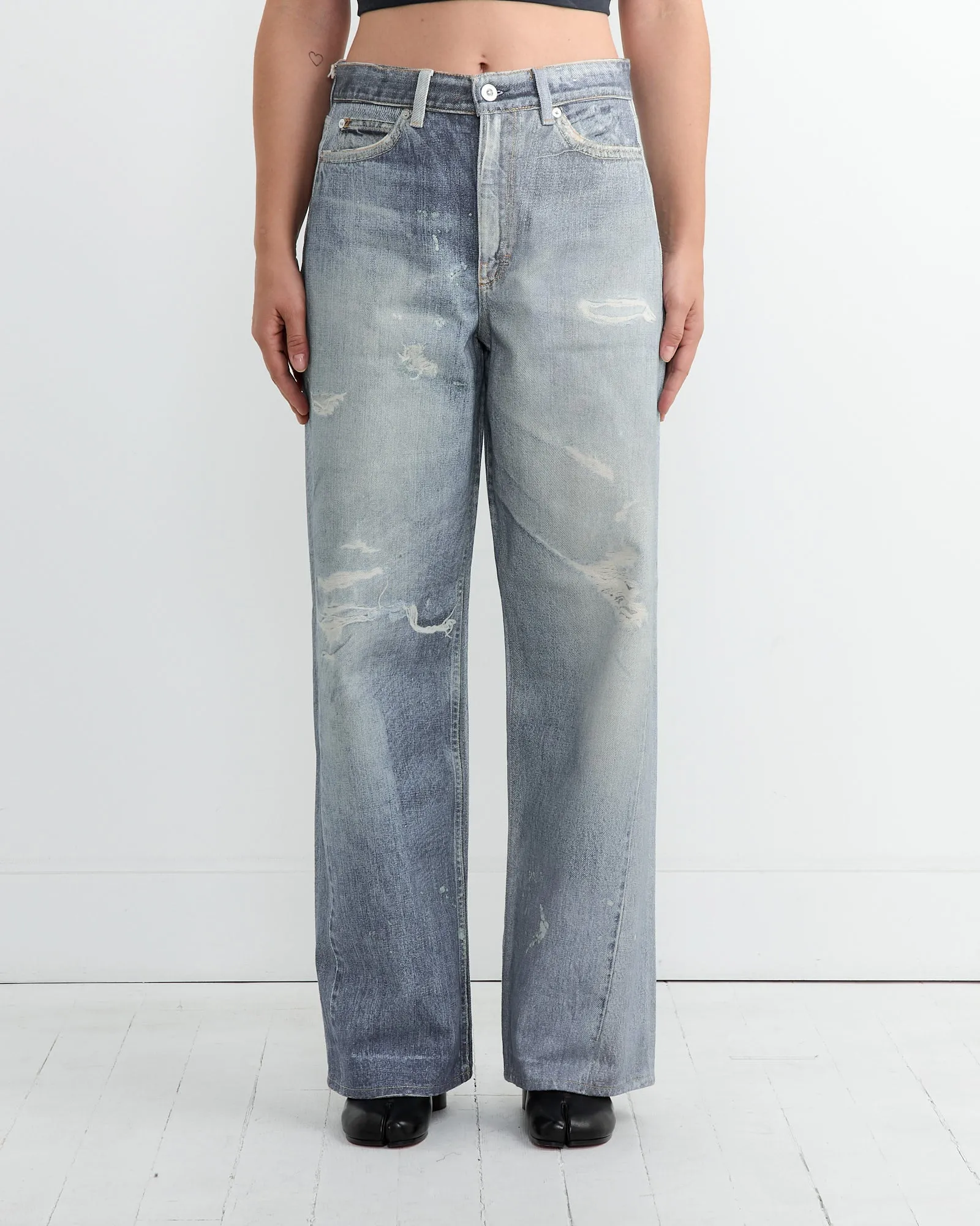 Full Cut Jean in Digital Denim Print sold by Mohawk General Store