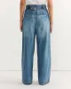 Spring Tripe Pleat Pant in Classic Blue sold by Mohawk General Store