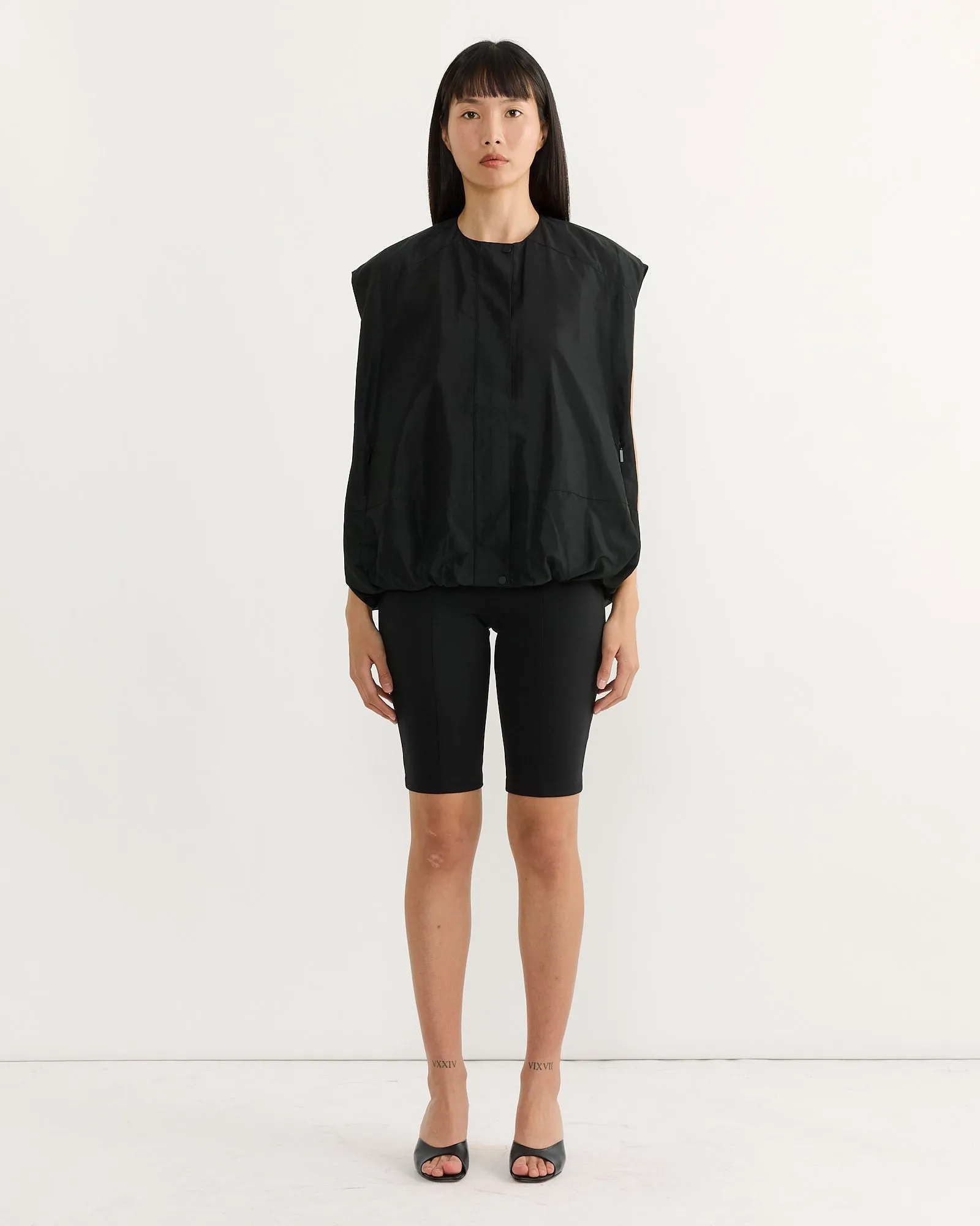 Nylon Blousant Vest in Black sold by Mohawk General Store product image thumbnail 2