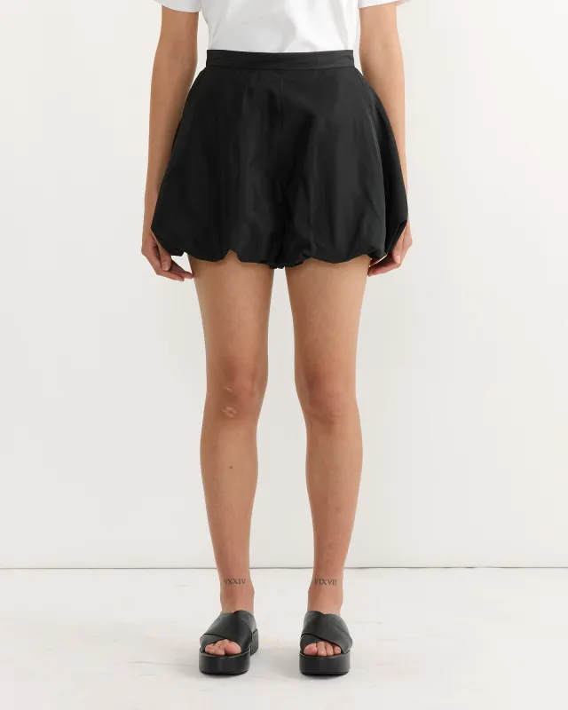 Nylon Bubble Short in Black sold by Mohawk General Store