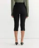 Le Pantalon Capri Trouser in Black sold by Mohawk General Store