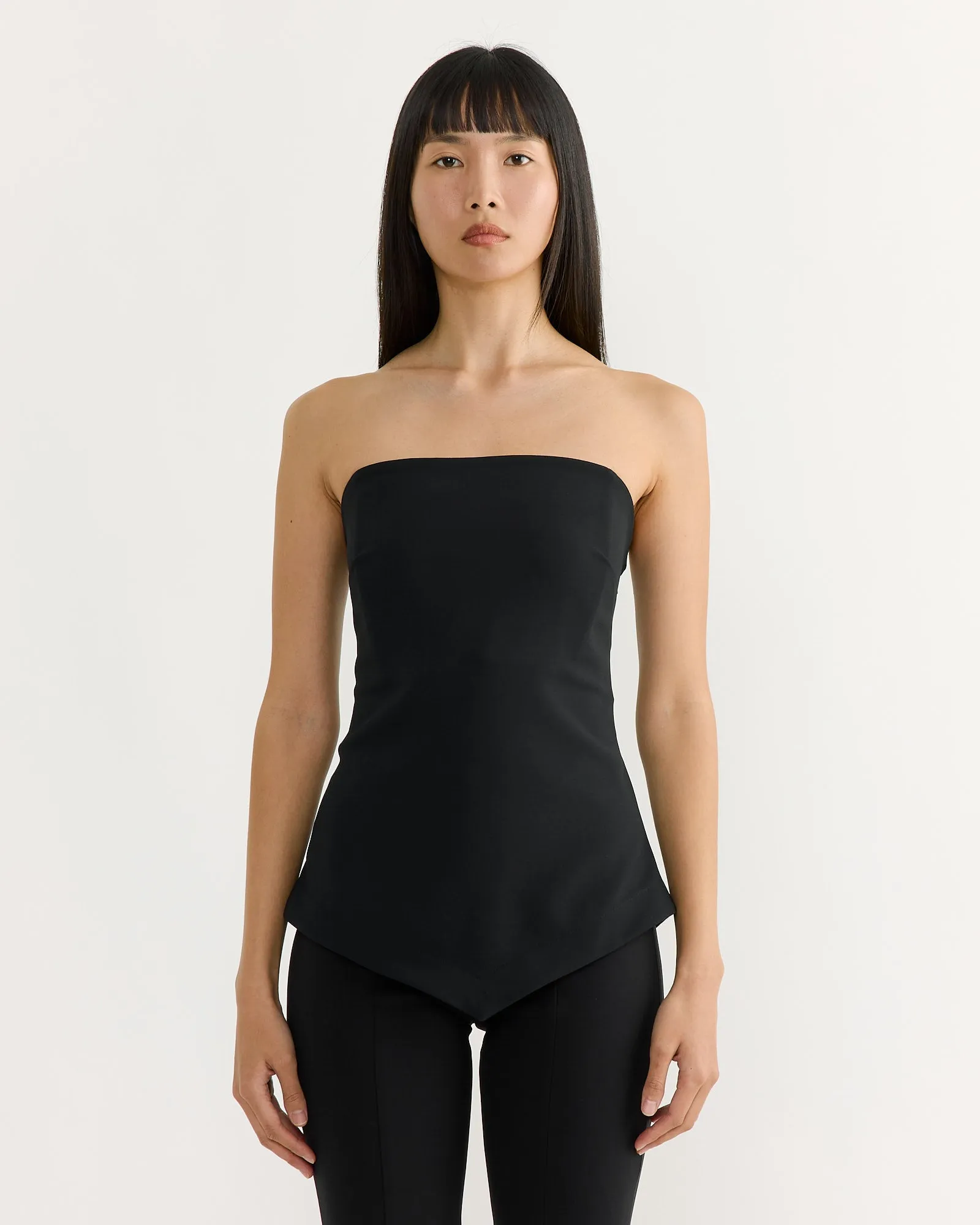 Strapless Bustier in Black sold by Mohawk General Store
