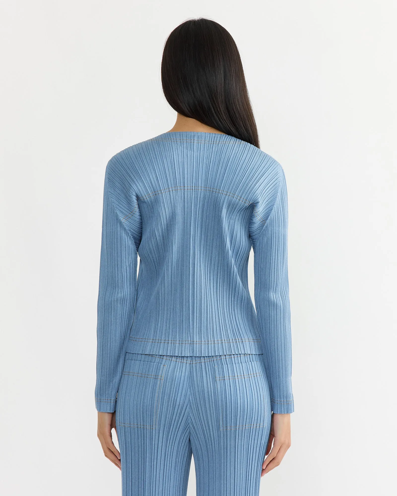 Cotton Denim Top in Light Blue sold by Mohawk General Store product image thumbnail 4