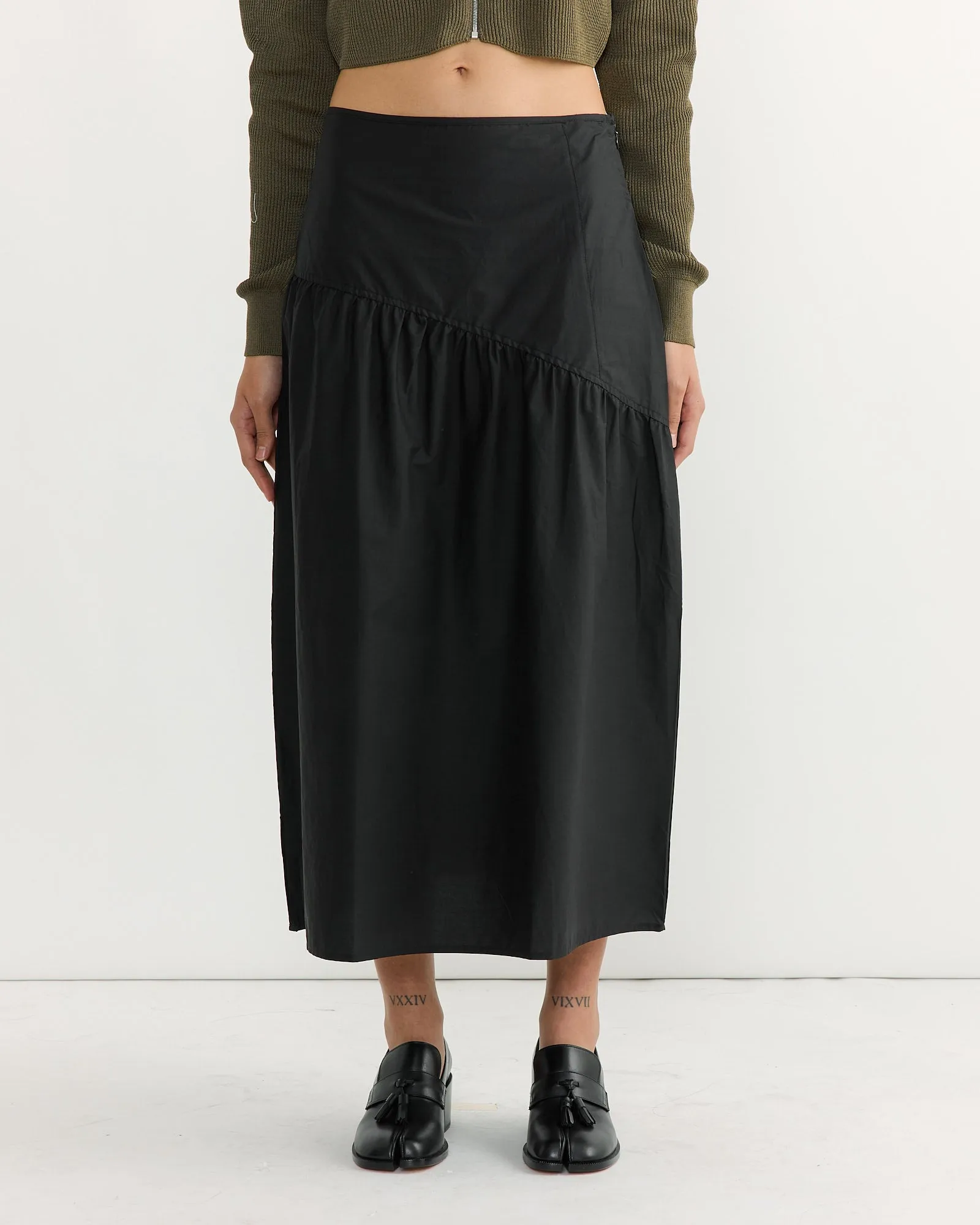 Angle Skirt in Black sold by Mohawk General Store