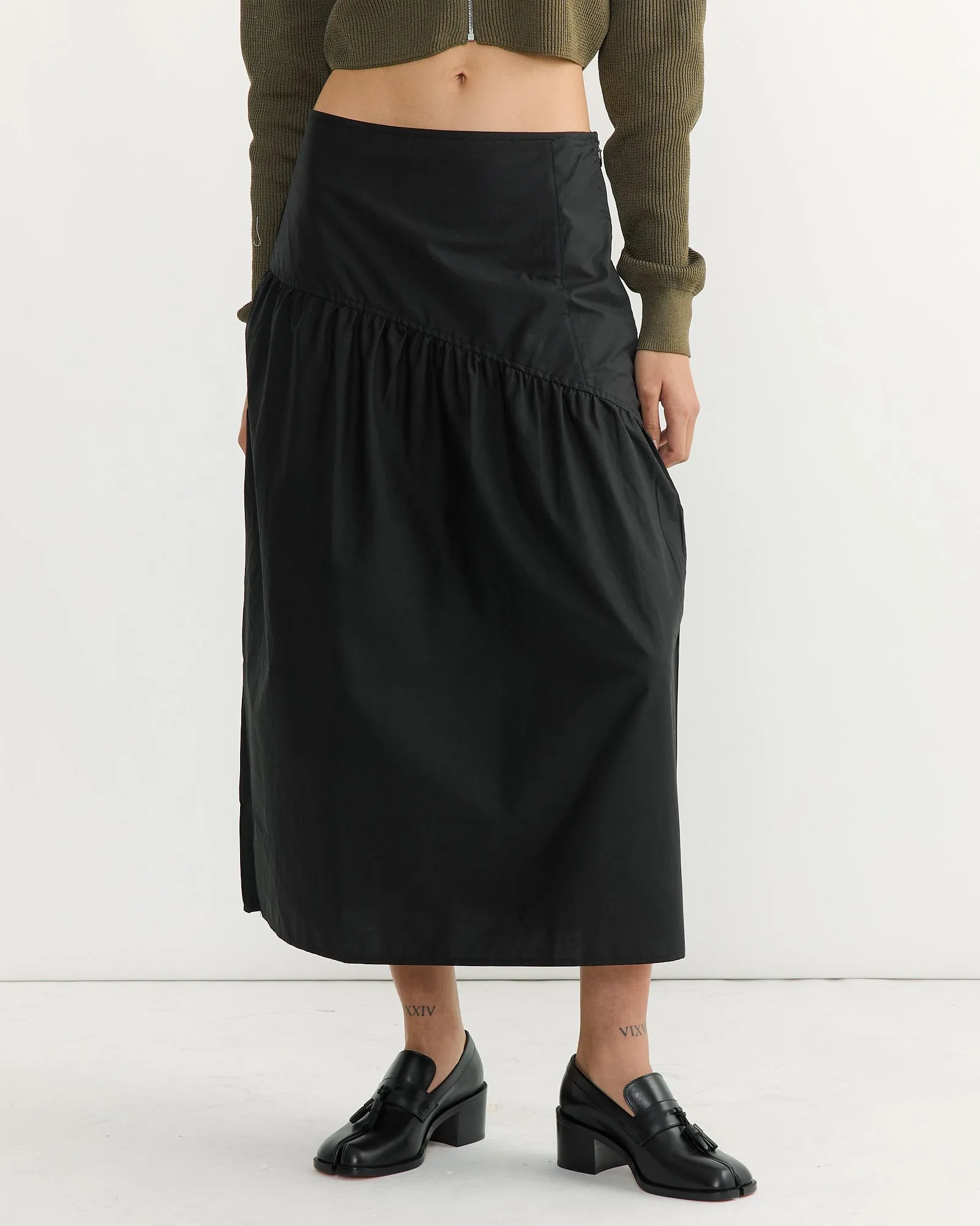 Angle Skirt in Black sold by Mohawk General Store product image thumbnail 2