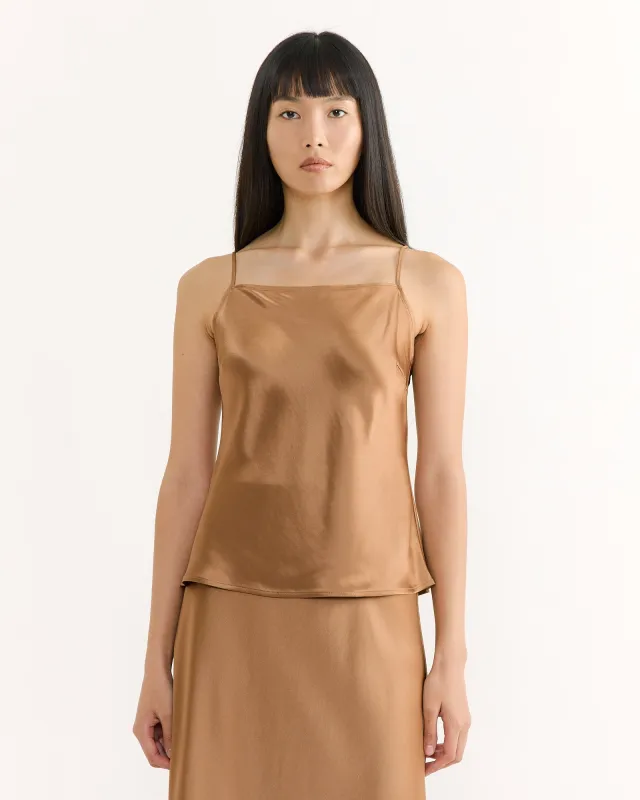 Lenia Top in Toasted Coconut sold by Mohawk General Store