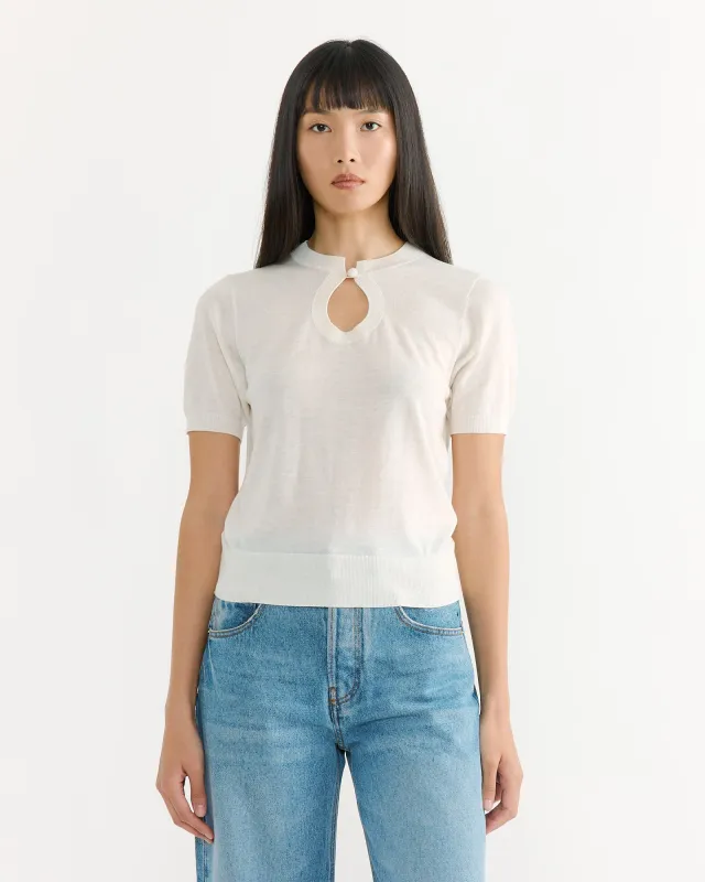 Tala Sweater in Soft White sold by Mohawk General Store