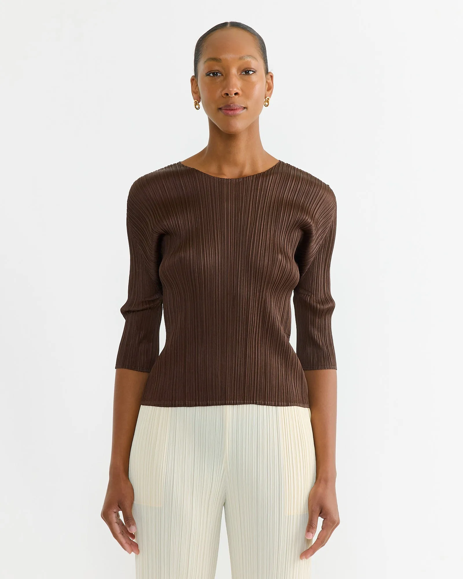 MC March Top in Dark Brown sold by Mohawk General Store