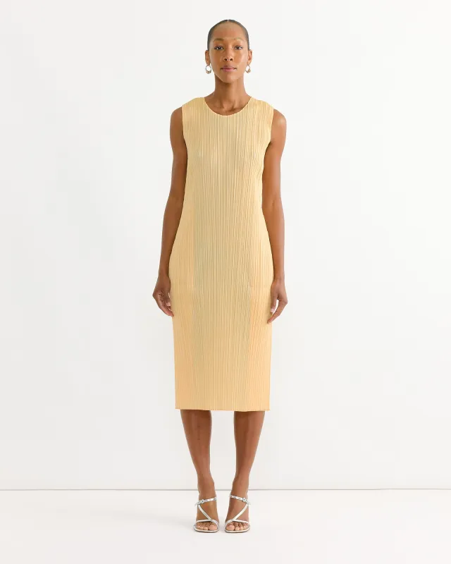MC March Dress in Apricot Yellow sold by Mohawk General Store