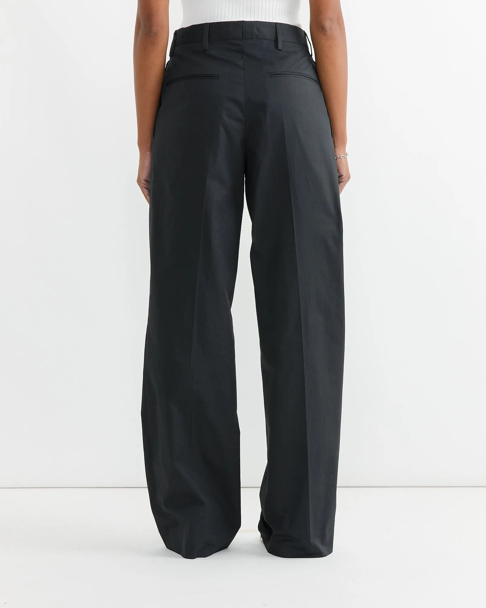 Pleated Pant in Black sold by Mohawk General Store product image thumbnail 2