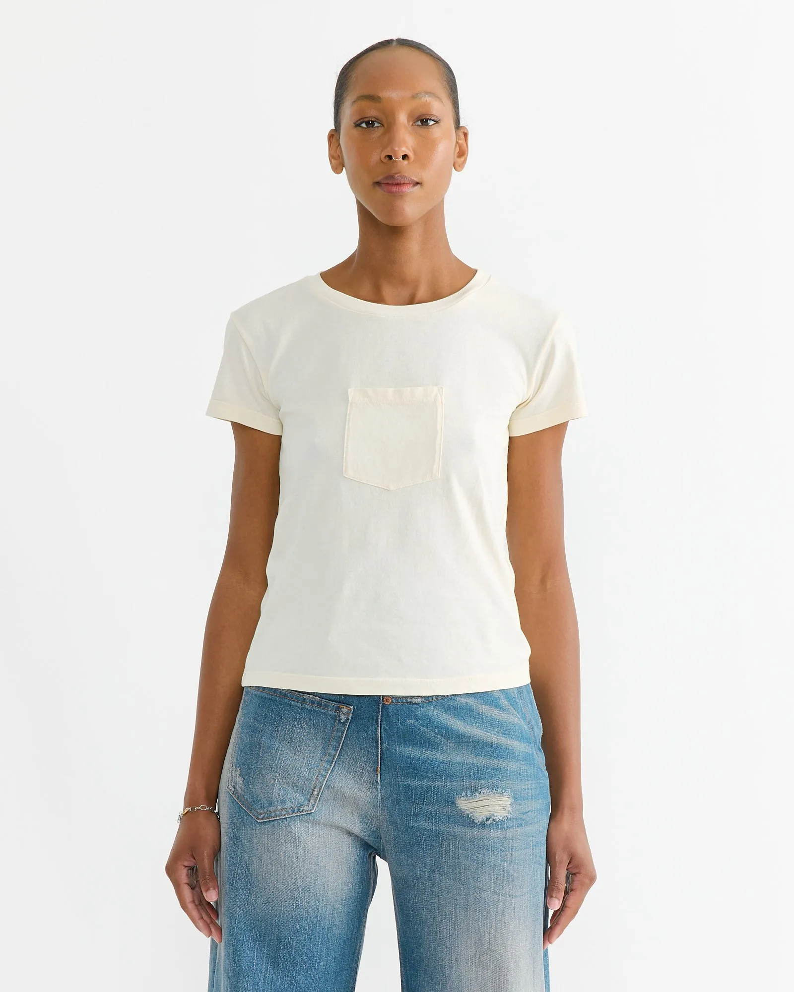 T-Shirt in Butter sold by Mohawk General Store