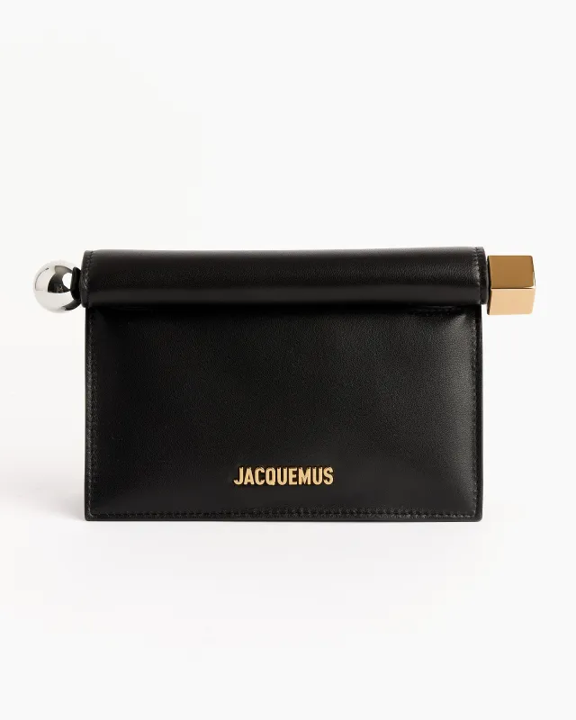 Le Petite Pochette Round C Bag in Black sold by Mohawk General Store