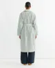 Semi Sheer Trench Coat in Light Green sold by Mohawk General Store